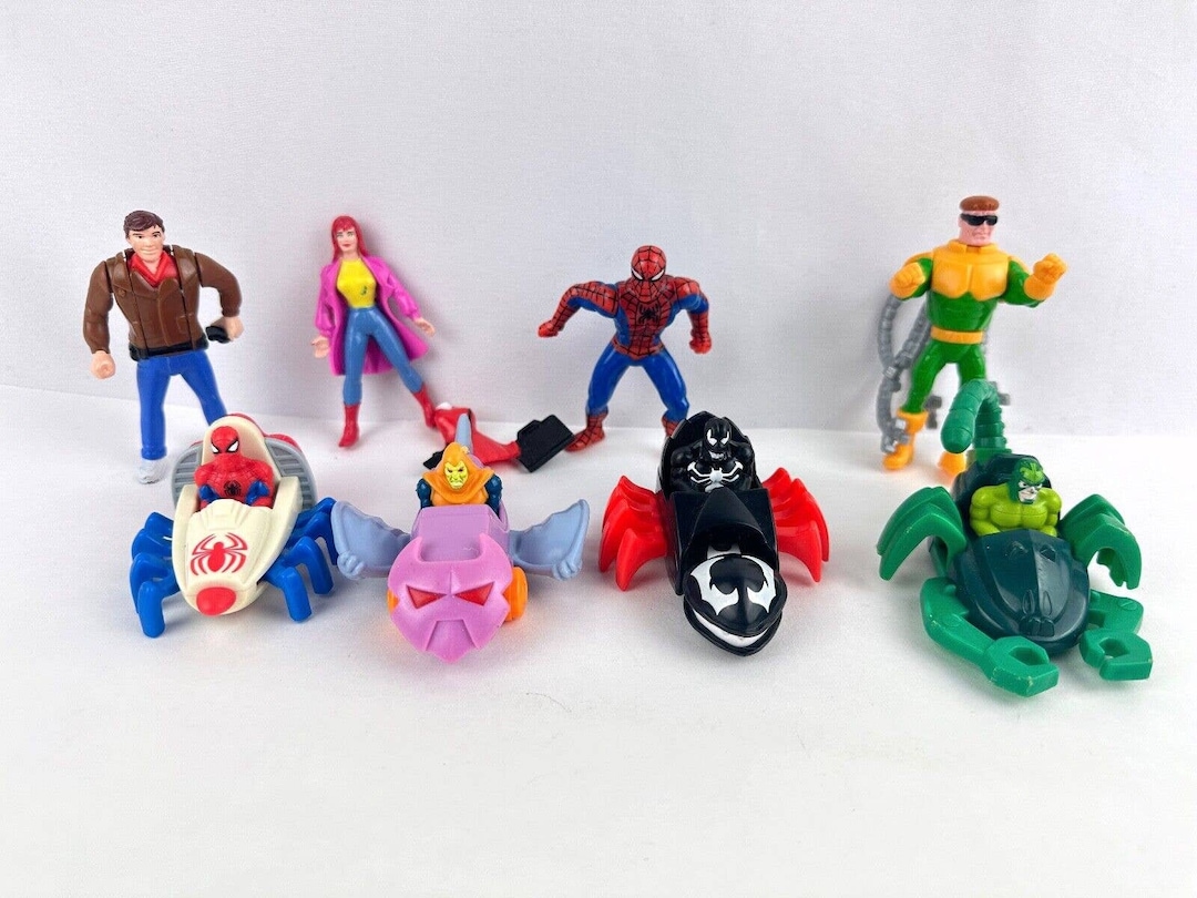 Vtg 1995 Mcdonalds 8 Marvel Spiderman 4