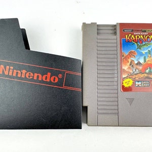 Karnov Nintendo Entertainment System NES Includes Game & Sleeve Made in Japan
