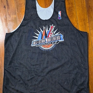 Champion 1997 NBA All Star Game Shaquille O&#39;Neal #34 Practice Jersey Reversible
