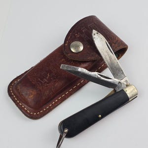 Vintage Camillus New York USA Electricians Folding Pocket Knife 1970s-80s Clean