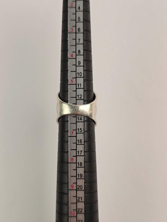 Solid Sterling silver Knuckle bubble ring size 6 … - image 7