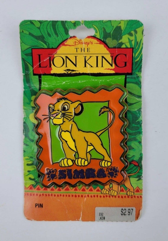 The Lion King Simba Disney Pin - 2 1/4" Long - Ne… - image 1