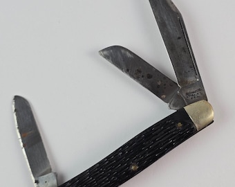 Vintage Russell Dexter Tobacco Stalk Knife Rustic Used 9
