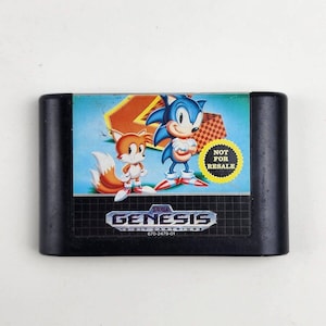 Sega Genesis Sonic the Hedgehog 2 cartridge only Not For resale Version