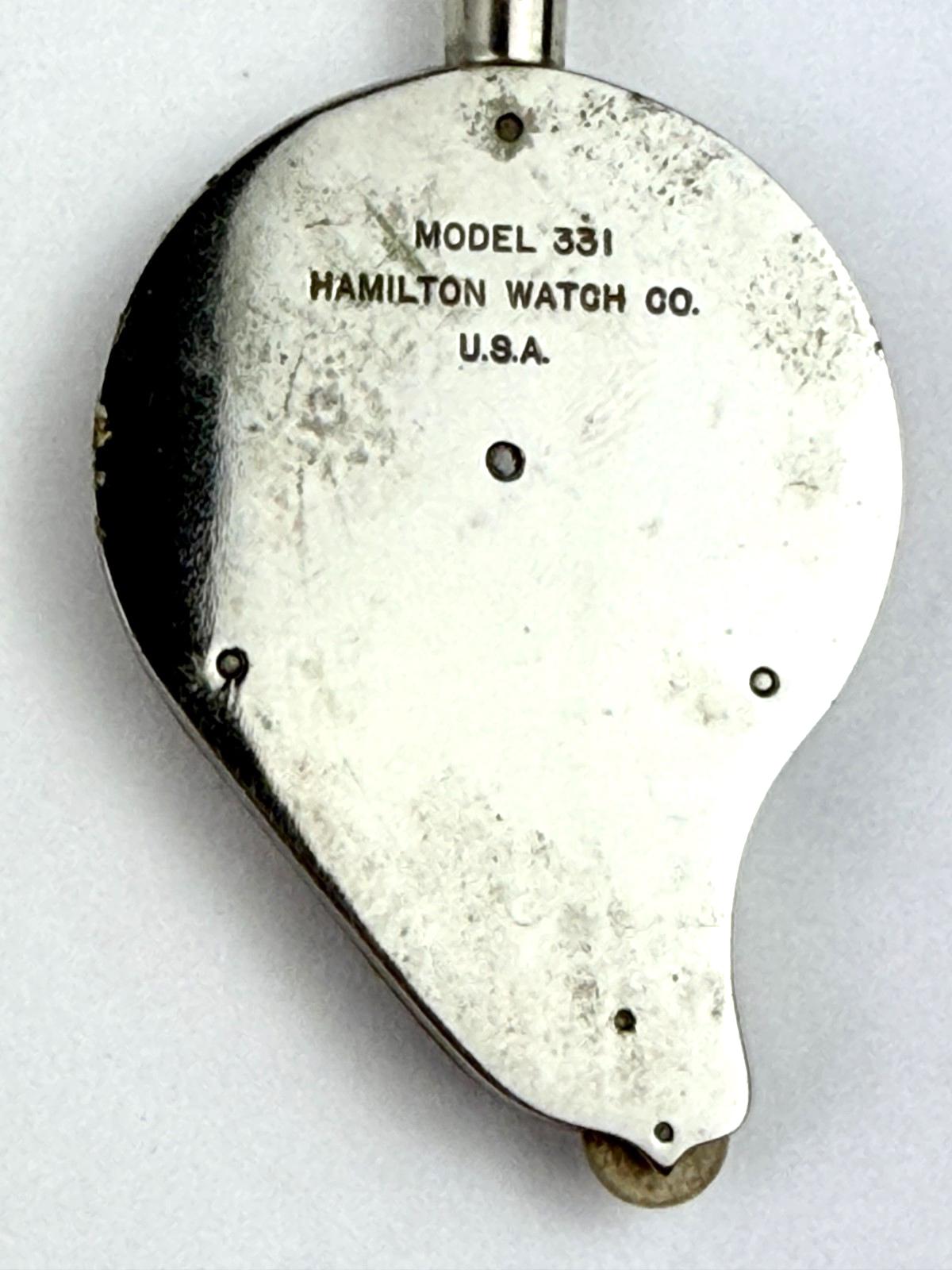 Vintage Hamilton Watch Opsiometer Map Measurer Model No. 331 W Origbox ...
