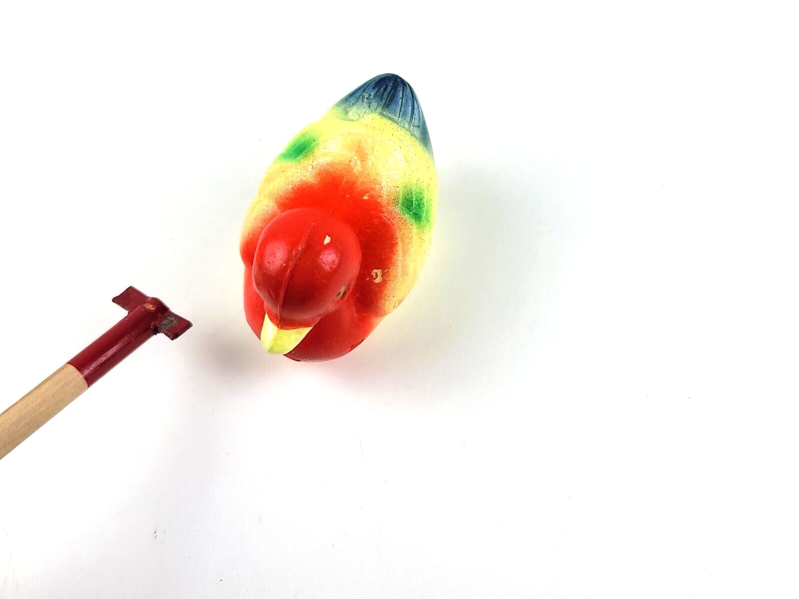 Vintage 1950s Rocking Crazy Duck in Box With Magic Wand