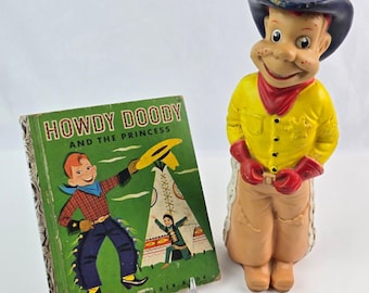 Antique Vintage Original Howdy Doody Lamp Night Light Table