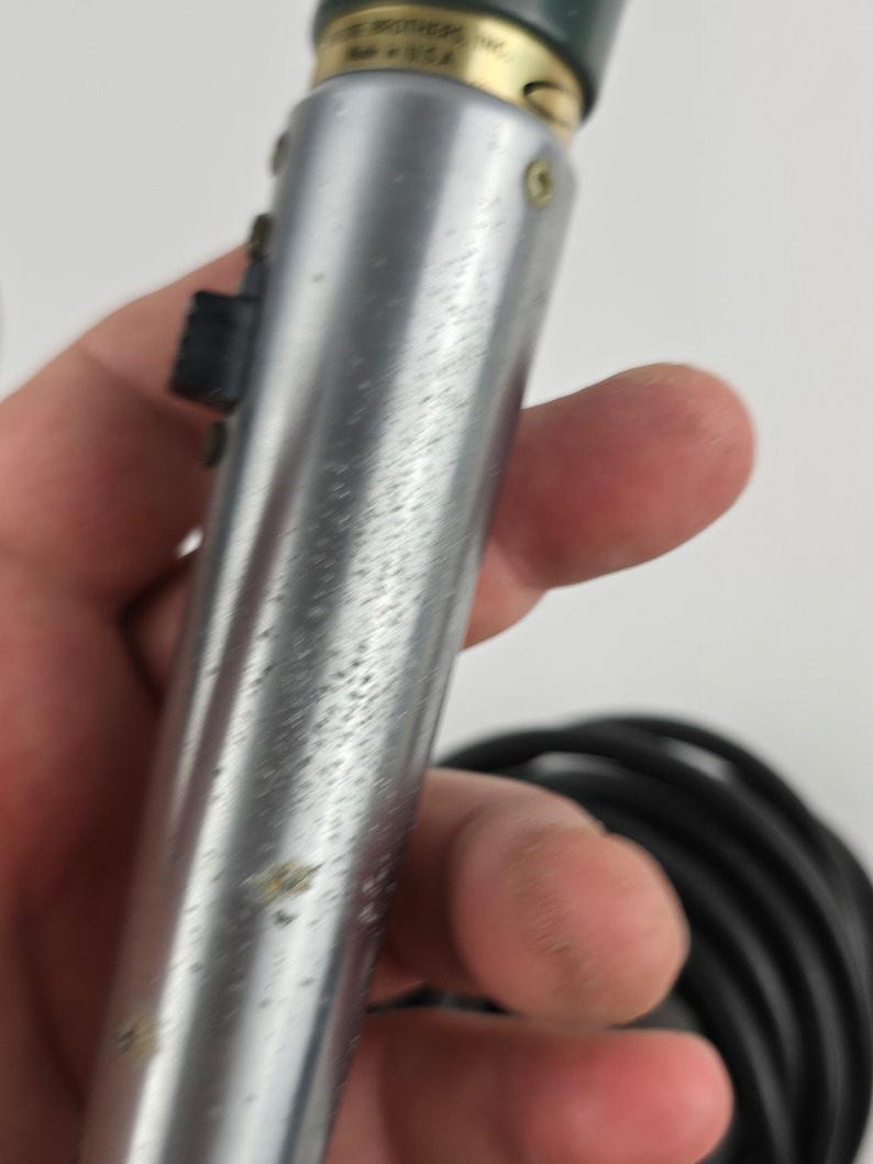 Vintage Shure Brothers 430 Commando Microphone Tested & Working image 4