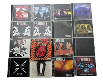 Metallica 9 CD Albums Collection - Etsy