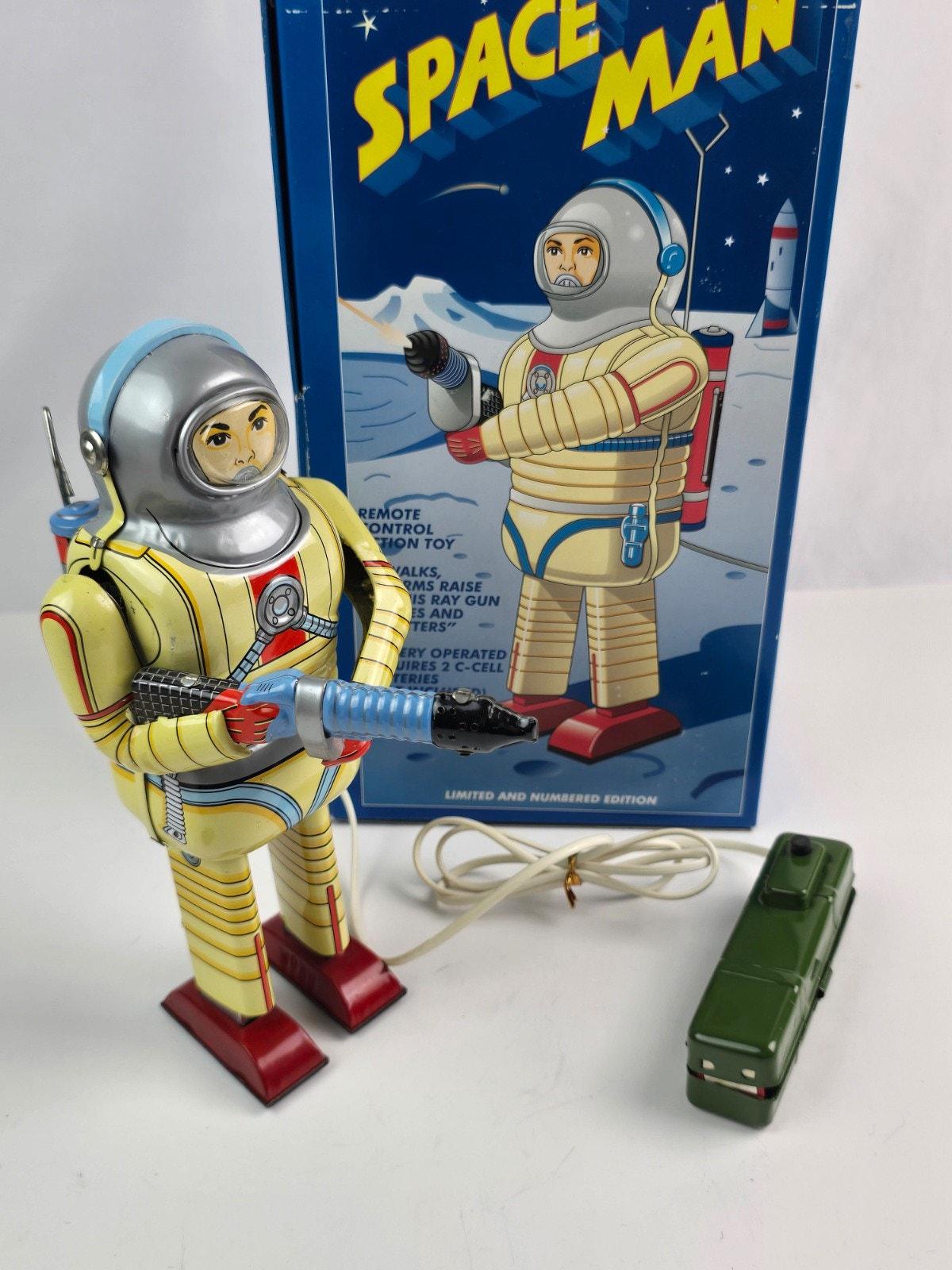 2000年 Schylling Space Man ブリキロボット リモコン玩具 箱入り