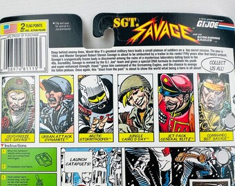 G.I. Joe Hasbro – Figurine Sgt. Savage & His Screaming Eagles Jungle Camo D-Day