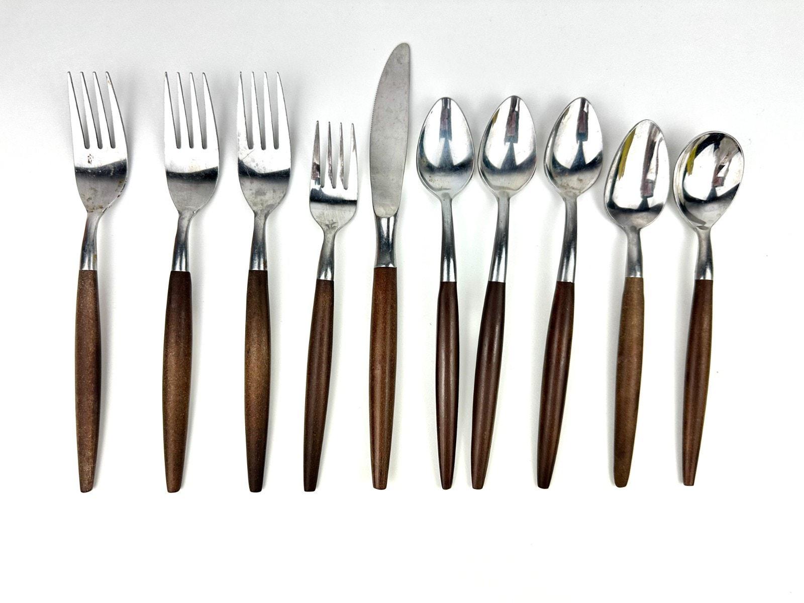 【ヴィンテージ】American Tempo ステンレススプーン American Tempo Flatware - Etsy