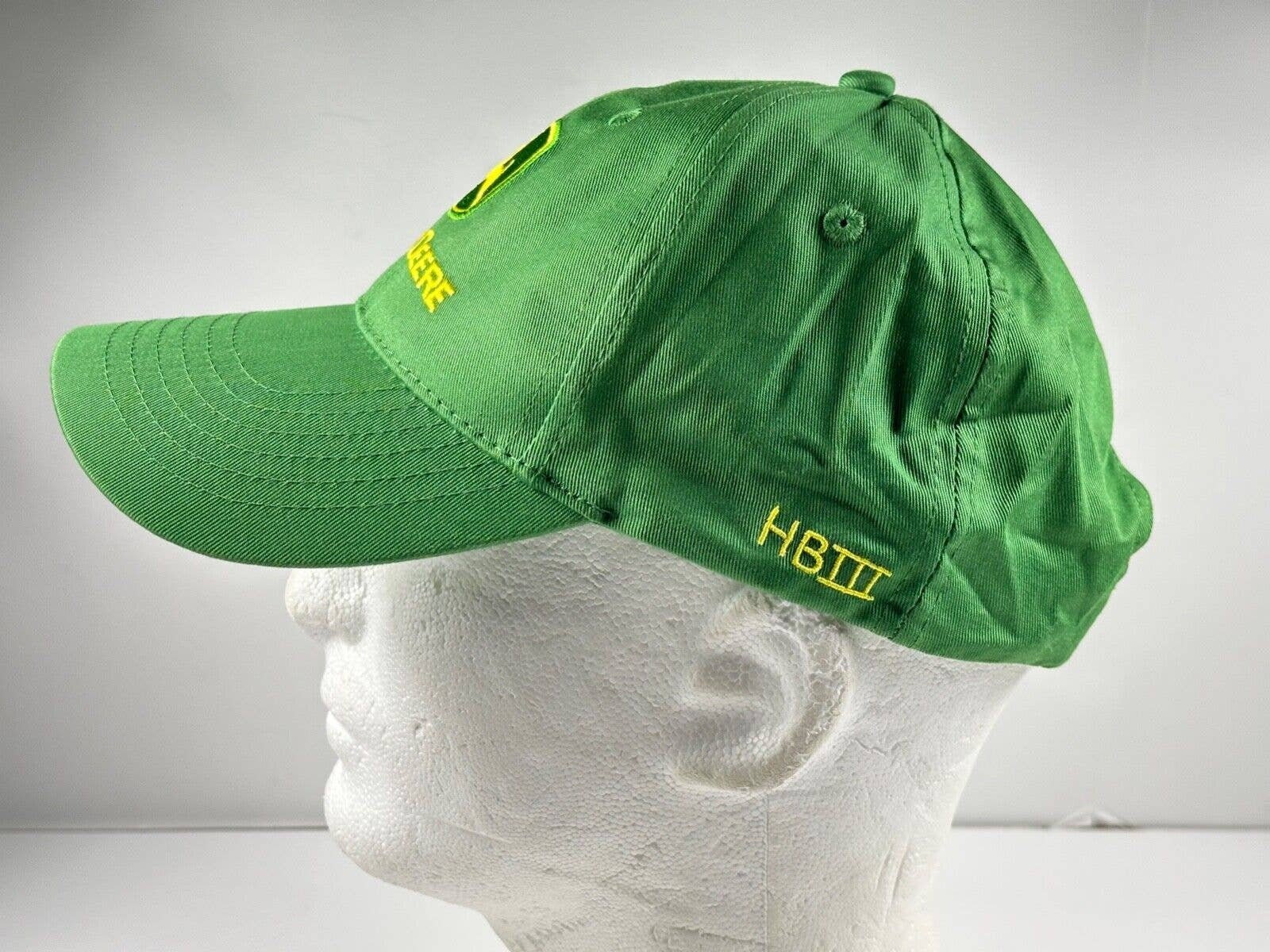 Casquette Snapback John Deere Verte – Brodée, Ajustable, Toile