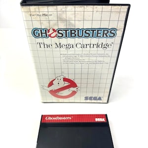 Vintage 1987, Ghostbusters - Sega Master System - Made in Japan - No Manual GC