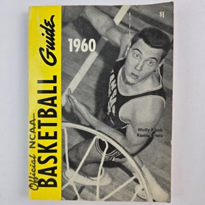 1960 offizielles Taschenbuch des ECAA Collegiate Basketball Guide
