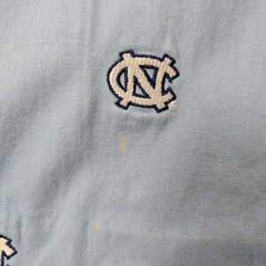 North Carolina Tar Heels All Over Pennington & Bailes Blue Stadium Pants 36x25 image 3