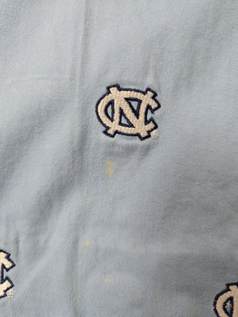 North Carolina Tar Heels All Over Pennington & Bailes Blue Stadium Pants 36x25 image 3