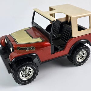 Vintage 1970's Tonka Jeep Renegade USA Made Copper Orange Color