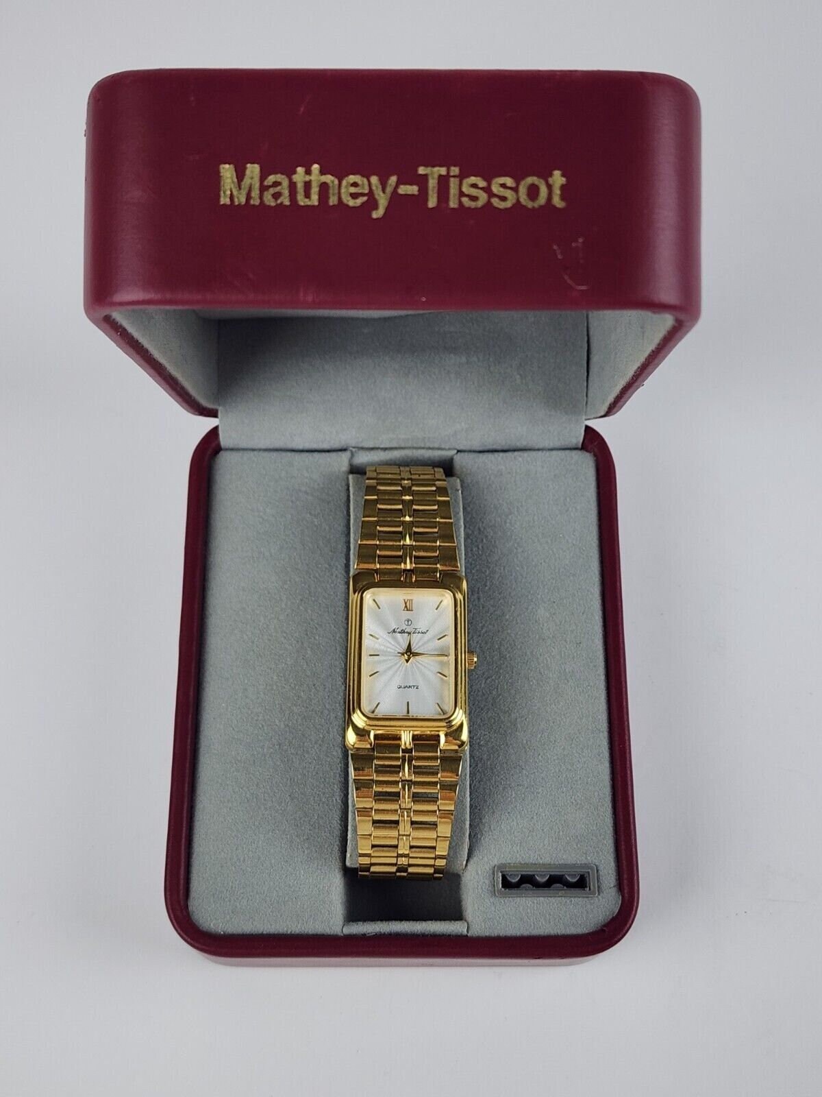 Mathey Tissot Gold Tone Women