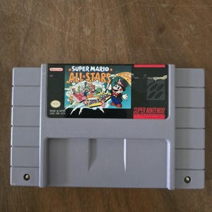 Super Mario All-Stars - Authentic Nintendo SNES Game - Etsy 日本