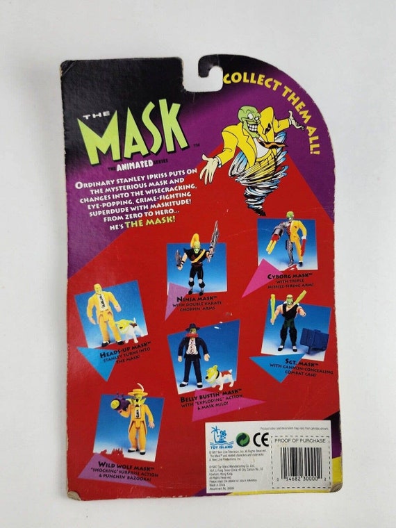 The Mask Animated Series Ninja Mask Action Figure Vintage