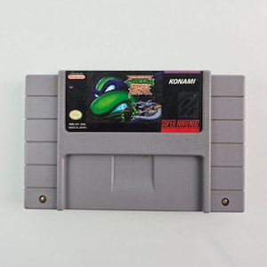 Teenage Mutant Ninja Turtles Tournament Fighters - SNES - Super Nintendo Cart