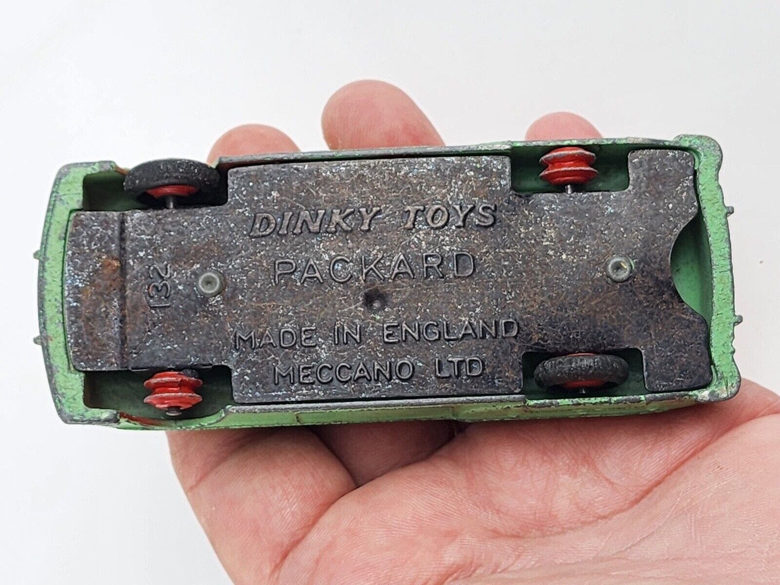 美品　DINKY TOYS PACKARD 英国製ミニカー ミニカーショップ ケンボックス DINKY TOYSPACKARD ※ディンキー