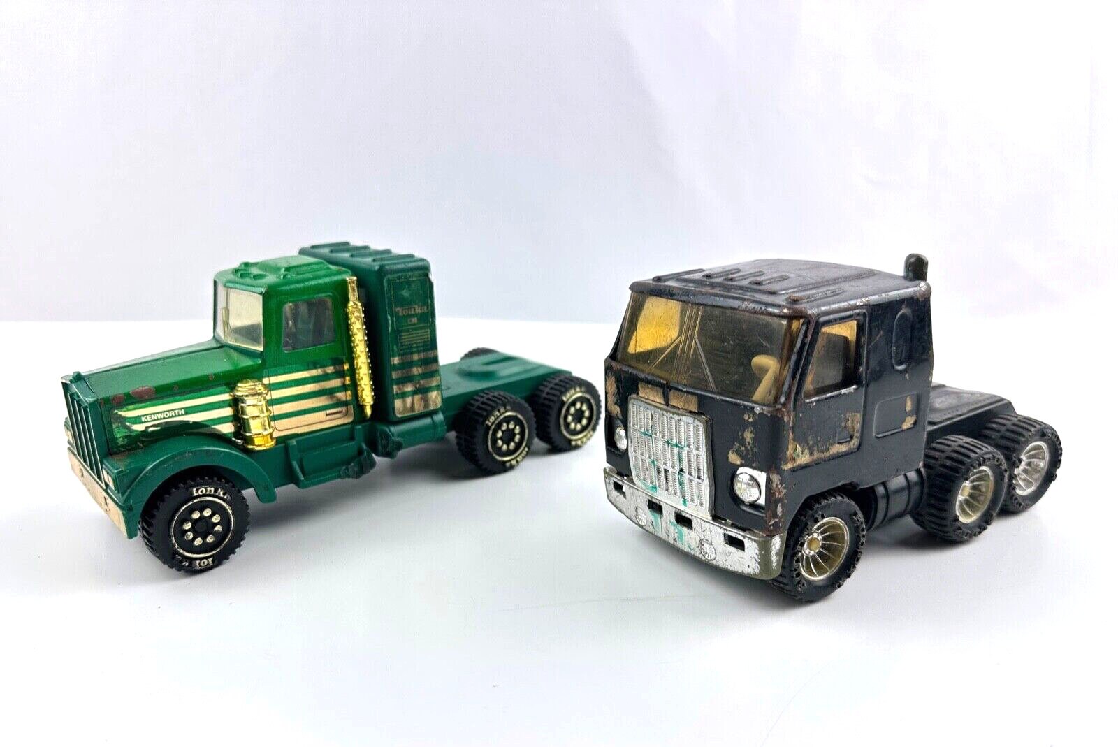 TONKA トレーラートラック　1960〜70年代　ミントグリーン TONKA トレーラートラック 1960〜70年代 ミントグリーン