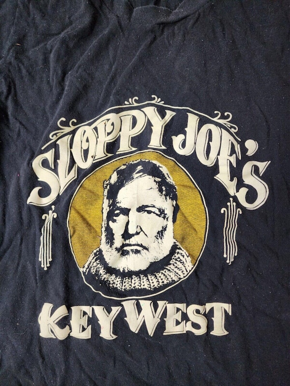 Vintage Sloppy Joe's Key West Black T-shirt Small/medium