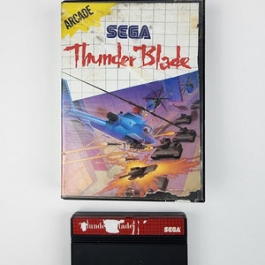 Thunder Blade (Sega Master System, SMS 1988) Ontbrekende handleiding Redelijke staat