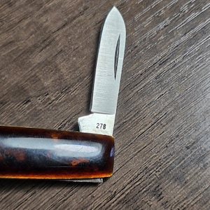 Case XX 278 Diamond Jubilee opvouwbaar zakmes met 2 lemmeten, gemaakt in de VS afbeelding 5