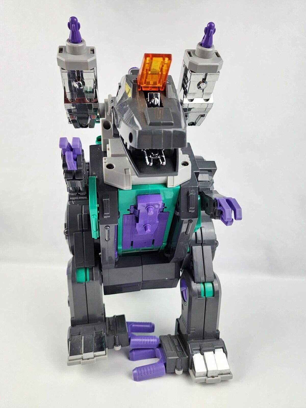 Figurine Transformers G1 - Trypticon 1986 - Hasbro Takara - Fonctionne !