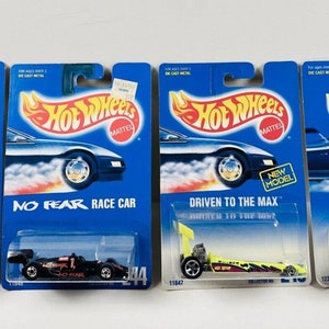 Kavel 4 - Hot Wheels uit 1991: '40 Fat Fendered, raceauto, Dragster en '34 3-Window
