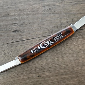 Case XX 278 Diamond Jubilee opvouwbaar zakmes met 2 lemmeten, gemaakt in de VS afbeelding 2