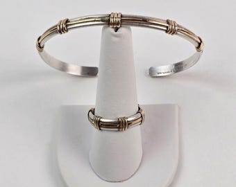 Navajo Artist TA Begay Thomas Begay 1/20 12K G.F Sterling