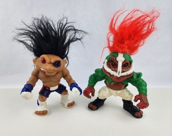 Battle Trolls Lot of 5 1992 Hasbro 1990s Toy Lot Vintage - Etsy