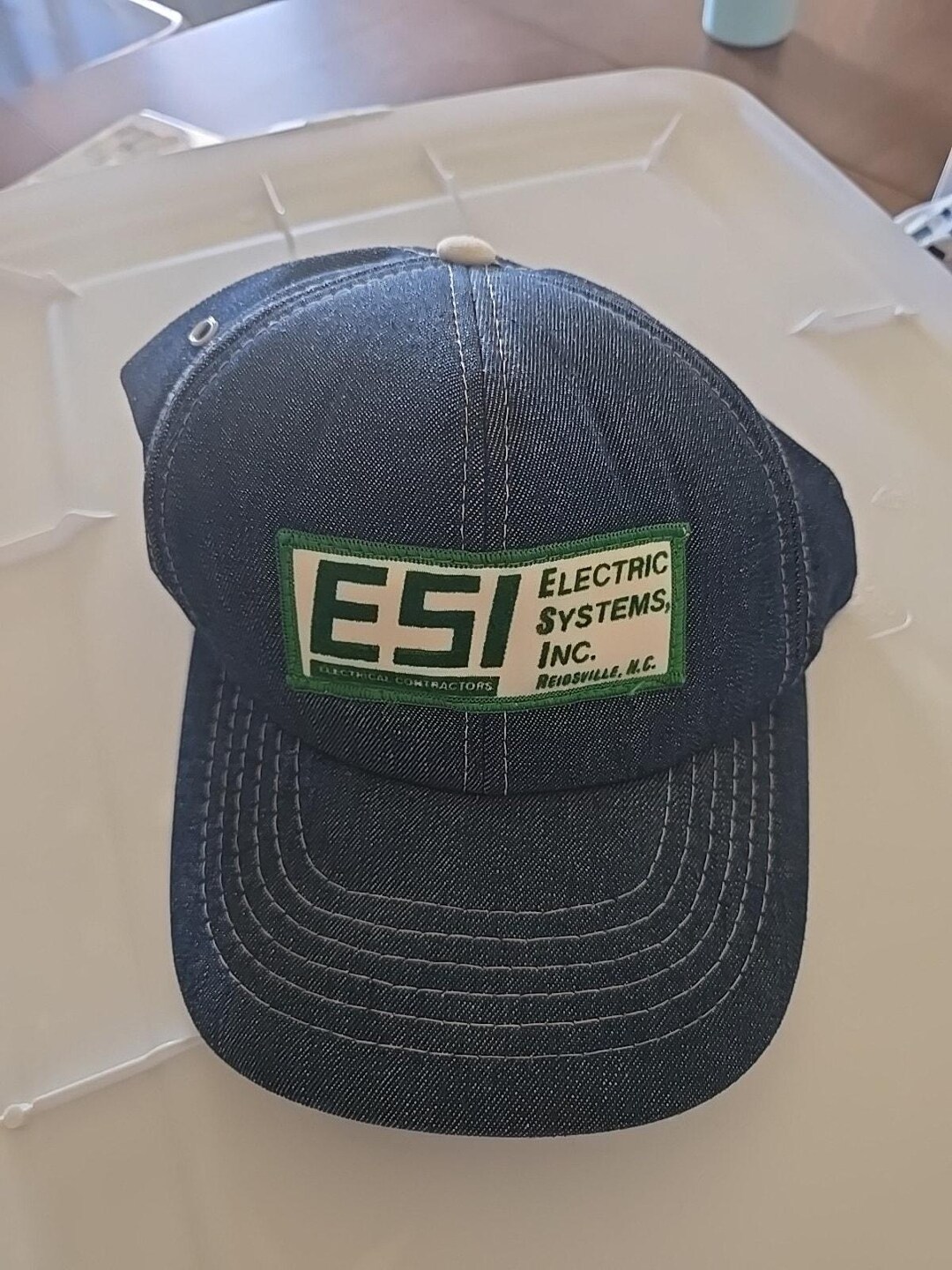 Vintage ESI Electric Systems Inc Electrical Contractors Trucker Mesh ...