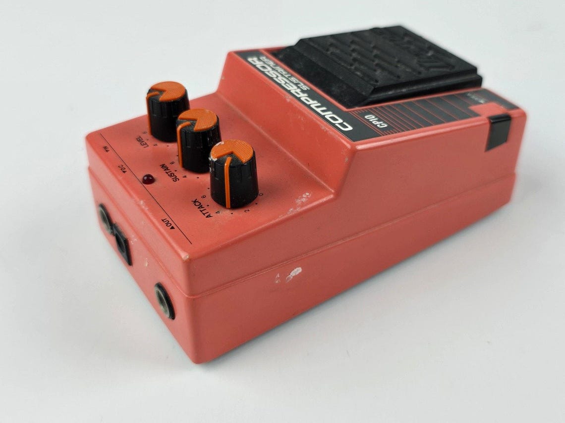 Ibanez CP10 Compressor Sustainer vintage guitar pedal Tested & Working, foto 3 de 5