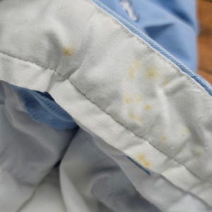 North Carolina Tar Heels All Over Pennington & Bailes Blue Stadium Pants 36x25 image 6