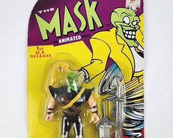 1997年TOY  THE MASK ANIMATED SERIES Vintage 1997 The Mask Animated Series 3 Packs Complete - Toy