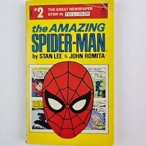 1980 Amazing Spider-Man #2 by John Romita Comic Strips Pocket Paperback Book