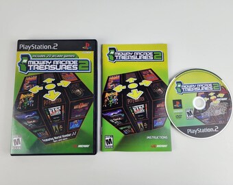 Midway Arcade Treasures 2 Playstation 2 Complete Very Good Disc