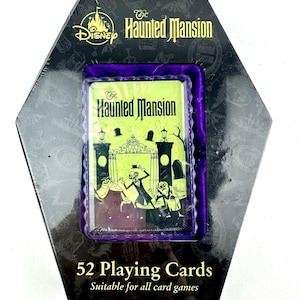 Disney The Haunted Mansion - 52 Playing Cards Set - All Card Games NEW