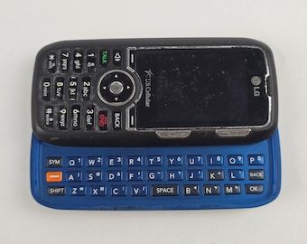 LG Rumor UX260 Black & Blue Slider US Cellular - Aucun chargeur, pièces non testées