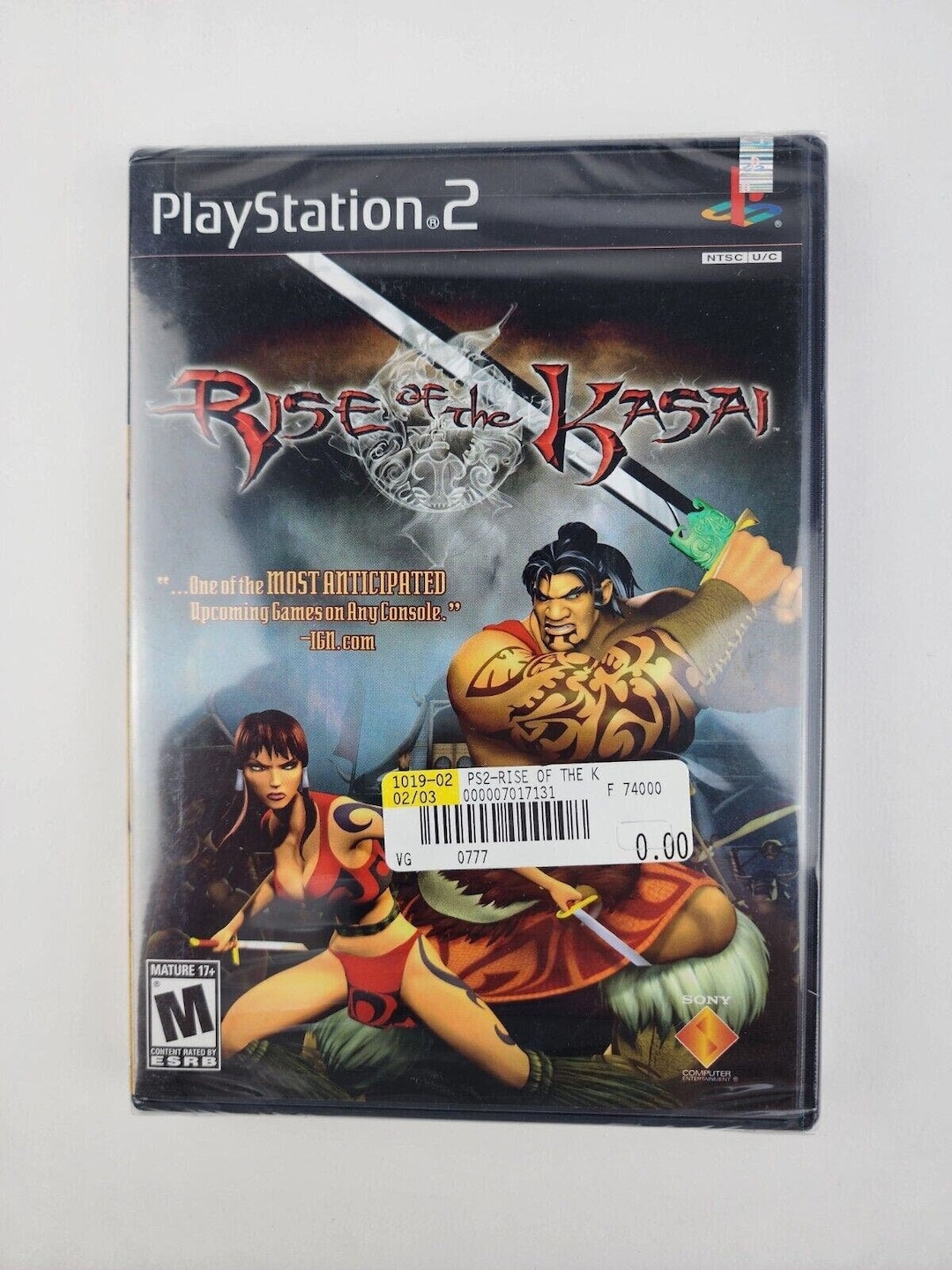 New Factory Sealed Playstation 2 PS2 Game Rise of the Kasai Video