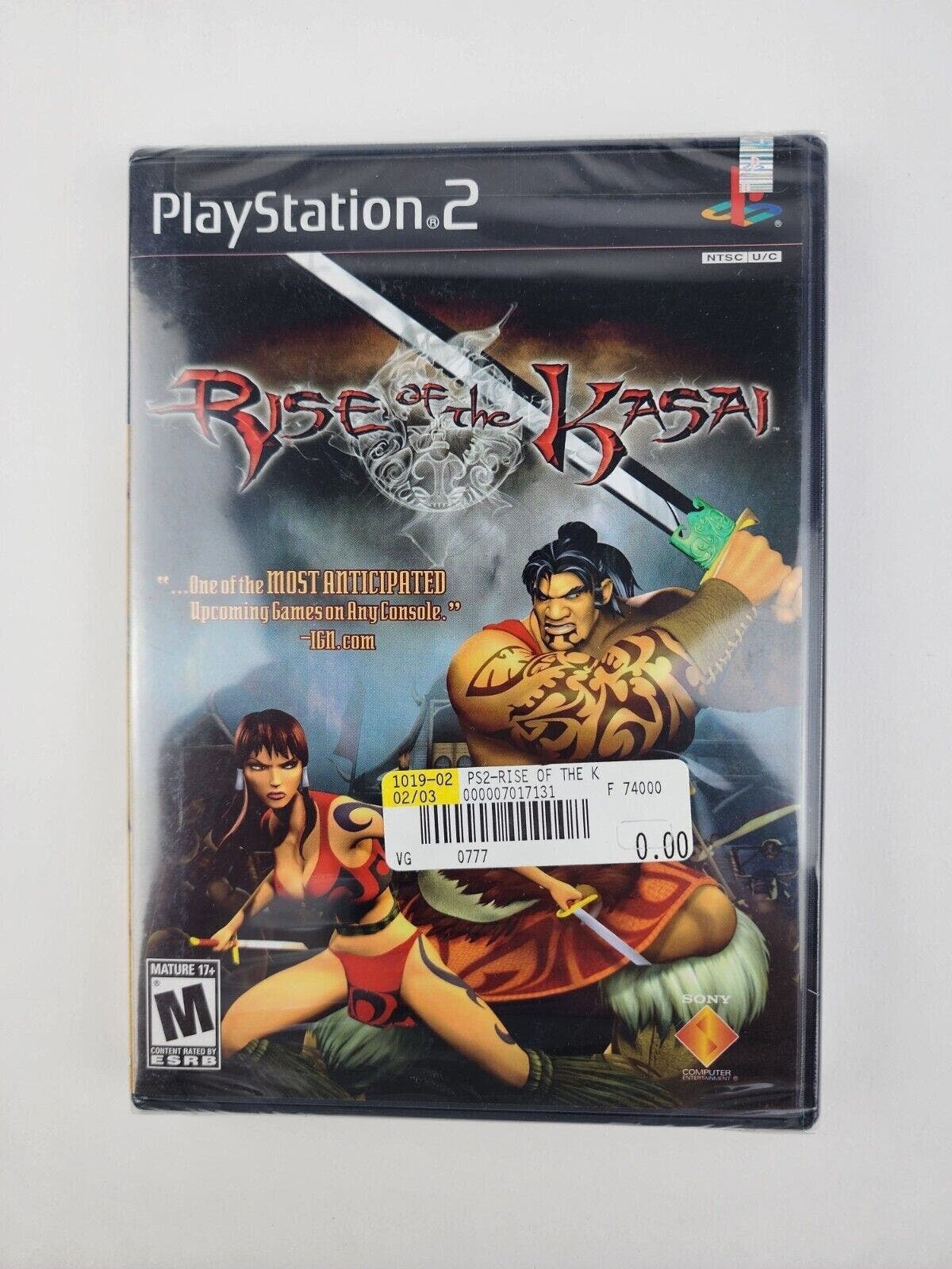 New Factory Sealed Playstation 2 PS2 Game Rise of the Kasai Video