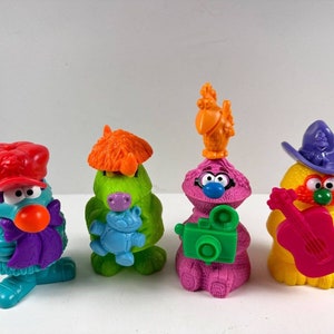 Vntg 1994 McDonalds Happy Meal Toys - Jim Henson MUPPET WORKSHOP Set of 4 VGC