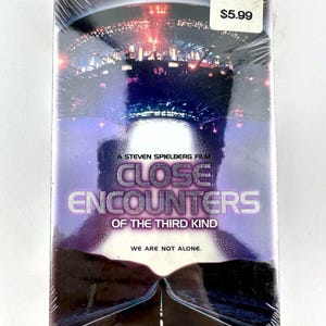 VHS NEW Close Encounters of the Third Kind 1998 Collector&#39;s Ed.Spielberg Movie