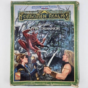 Forgotten Realms: The Ruins of Myth Drannor Box Set TSR 1084 -missing Compendium
