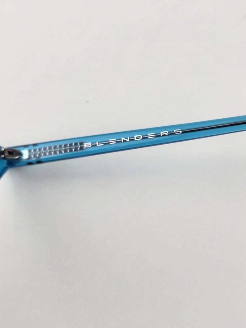 Damen Blenders Stella Sonnenbrille Katzenauge Blau w / Pink Rose Linsen & Fall Bild 8